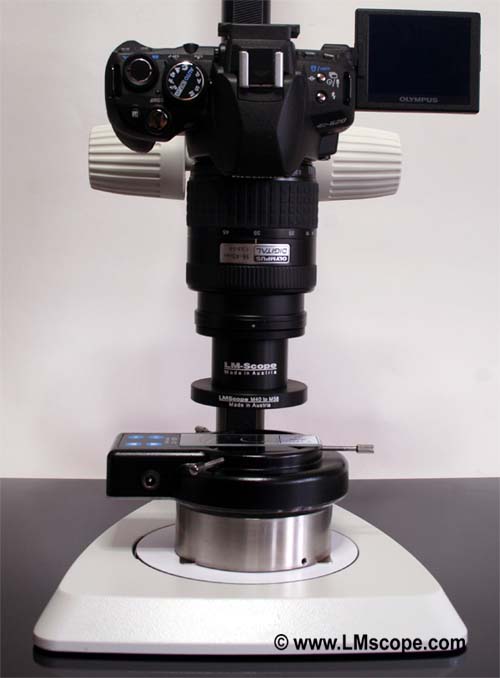 LM Makroskop und Durchlichteinheit selbstgemacht