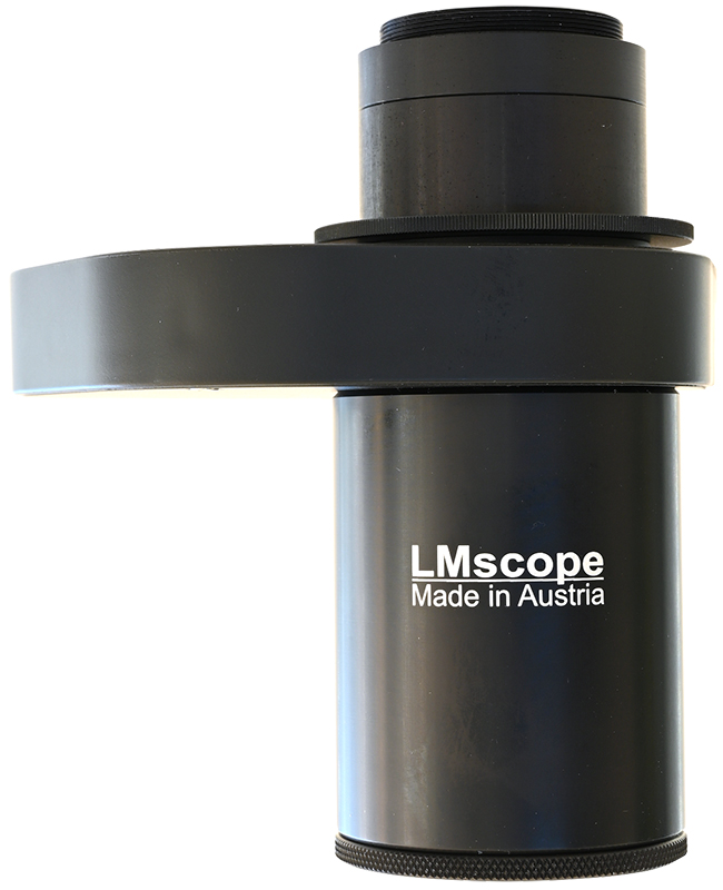 LM Fotomikroskop Modul 8x mit unendlich Weitfeld-Optik mit manuellem Filterrad