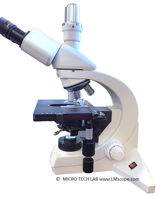 Leica DMLS Mikroskop mit  Mikrofotografie digital