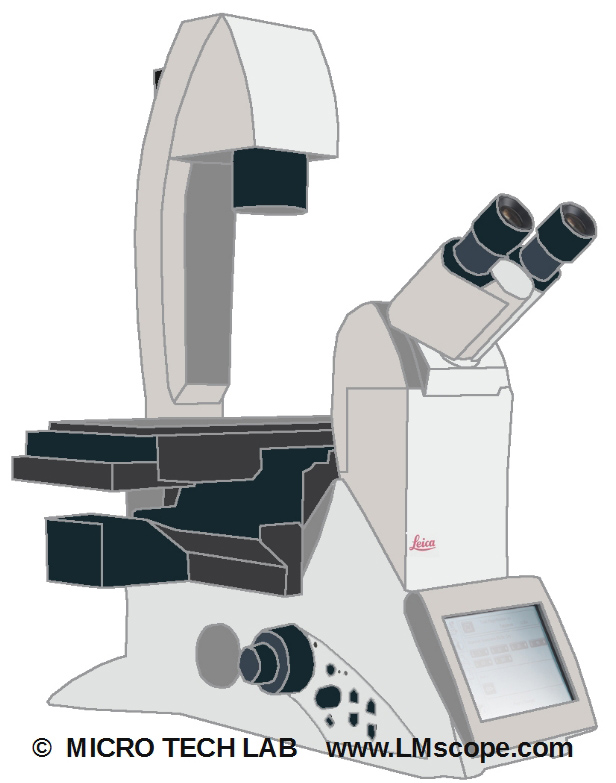 Leica DMi8 inverses Mikroskop
