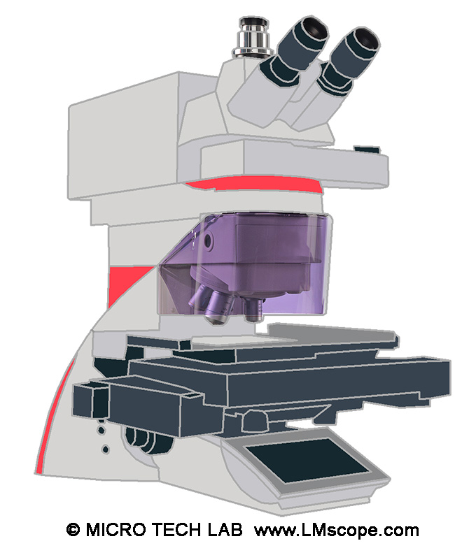 Laser-Mikrodissektion LMD 6 und 7 mit Digital Adapter von LMscope