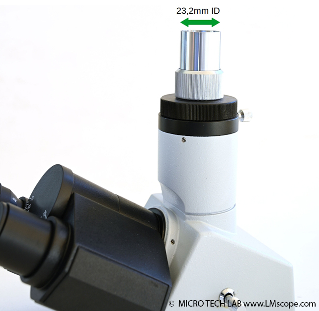 MT9430 Fototubus Innendurchmesser 23,2mm Adapterlsung Standarddimension