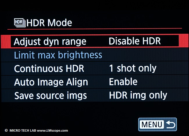  Canon EOS R10 DSLM with APS-C sensor dynamics