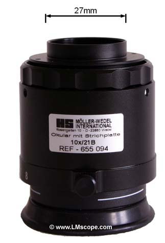 Moeller Wedel photo adapter for photomicroscopy