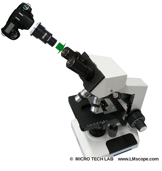 modern adapter solution for old Kruess microscope eyepiece camera