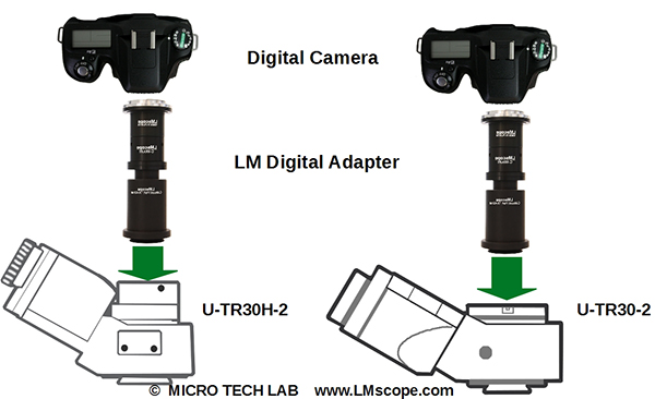 infrared capable trinocualr tube for photography