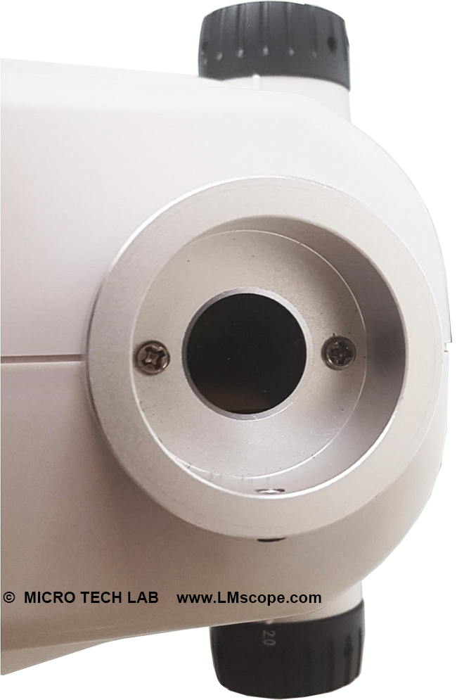 Photoport Motic SMZ161 photo tube with 38mm inner diameter
