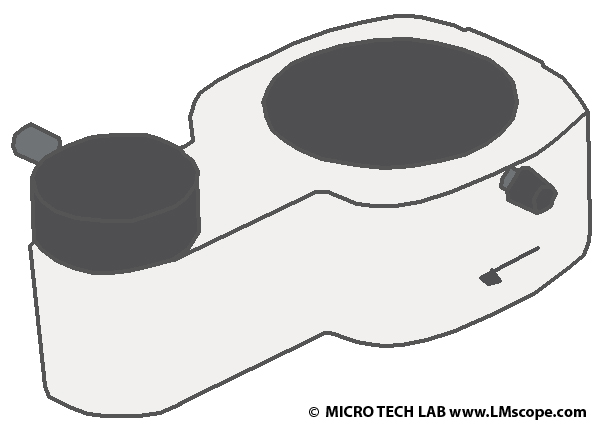 motic beam splitter for K-series adapter solution, basis for further adapter solutions