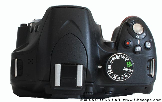 Nikon D3200 DSLR for microscopy