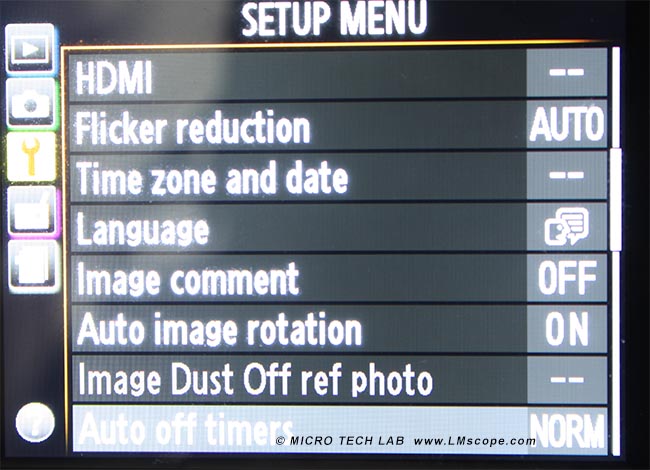Nikon DSLR mit Adapterlösung für Mikroskopie