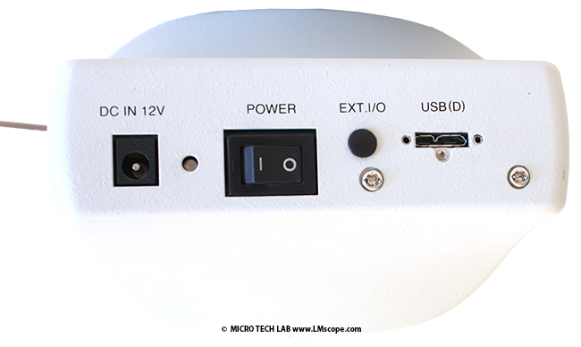 Nikon DS-Ri2 power supply, data transfer