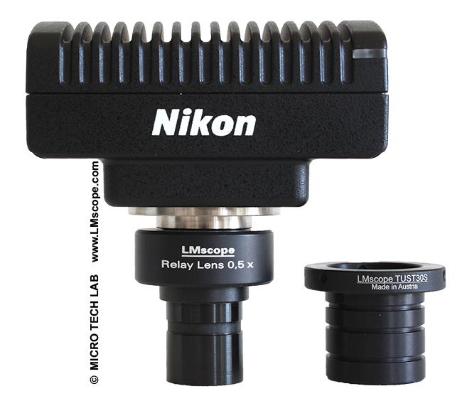 adapter solution for eyepiece camera