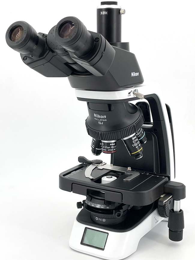 Perfecta calidad de fotografía y vídeo, solución adaptadora para microscopio de laboratorio Nikon Eclipse Si, adaptador para cámara