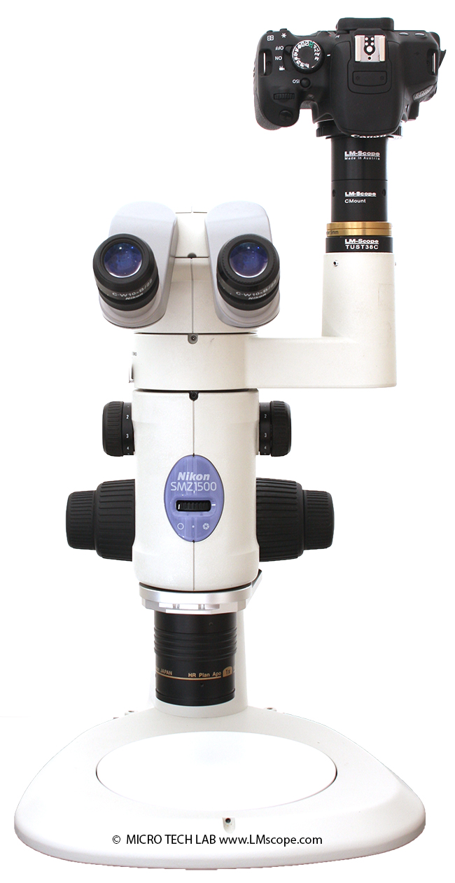 Nikon SMZ1500 microscopio estereoscópico