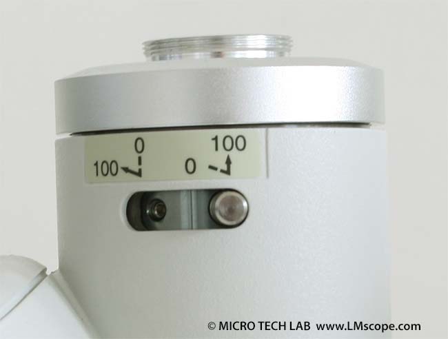 Nikon SMZ745T c-mount port with reduction lens