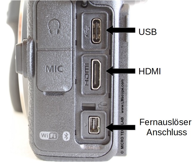 Nikon z7 interfaces systemcamera nikon fullframe USB-C 3.1, HDMI2