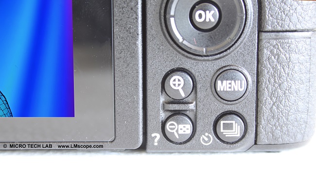 controls on system camera