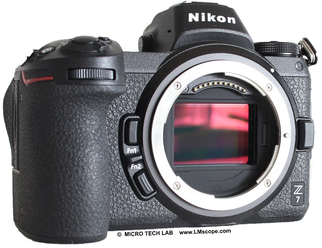 Nikon Z bajonet fullframe sensor microscope camera 45.7 mp, high sensitive, high dynamic, 4K video