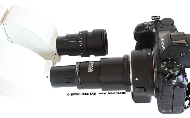 camara ocularia Nikon sistema diametro estandar