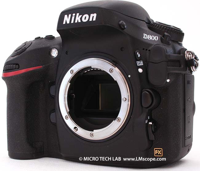 Nikon D800 Frontansicht