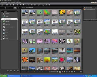 Olympus Studio 2 Software Bildbetrachter