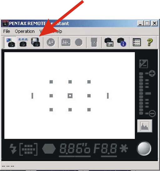 Pentax software Auto save mode