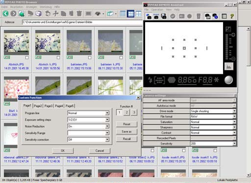 Pentax remote assistant software