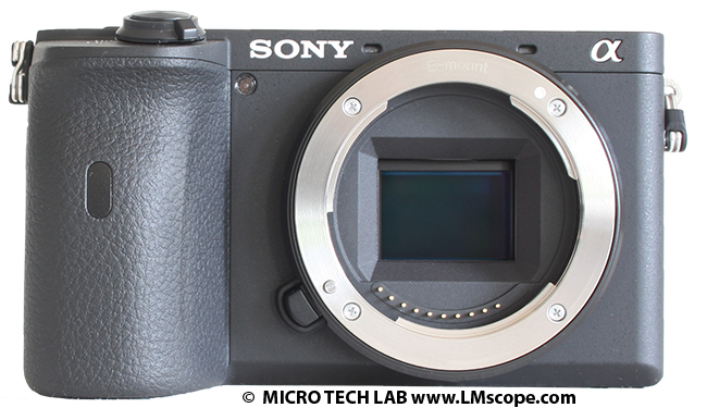 Sony Alpha ILCE 6600 systemcamera microscopecamera APS-C sensor