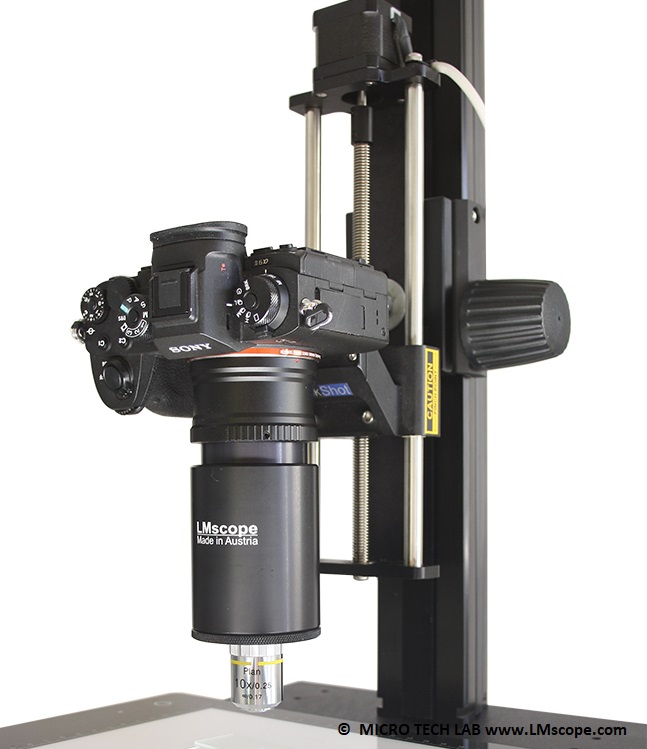 Sony ILCE-9II Spezialmikroksop Focusstacking , Stackshot, LM Makroskop