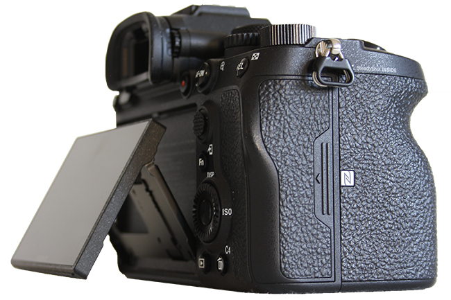 Sony Alpha 9II DSLM Systemkamera bewegliches Display TFT Touchscreen Adapterkamera Kameraadapter Mikroskopkamera