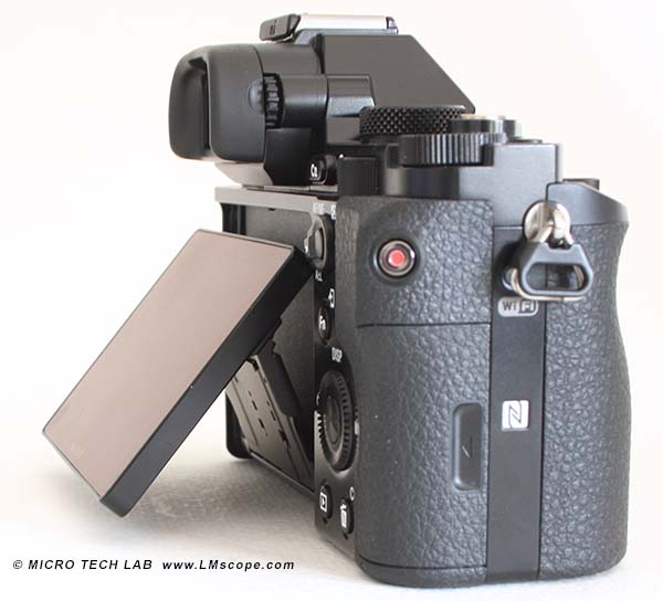 Sony ILCE Display Fotomikroskopie