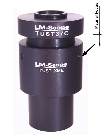 Leica Mikroskope CME und DME focusable c-mount adapter