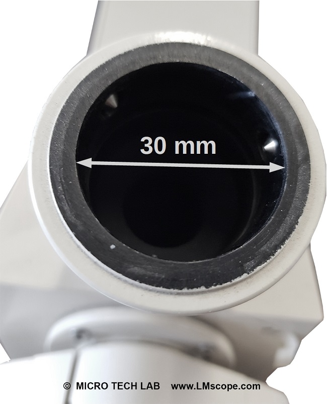 Zeiss Axiolab fototubo diámetro interior 30mm