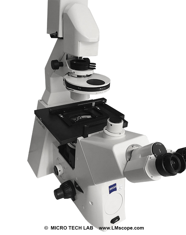 Zeiss Inversmikroskop Fotomikroskopie