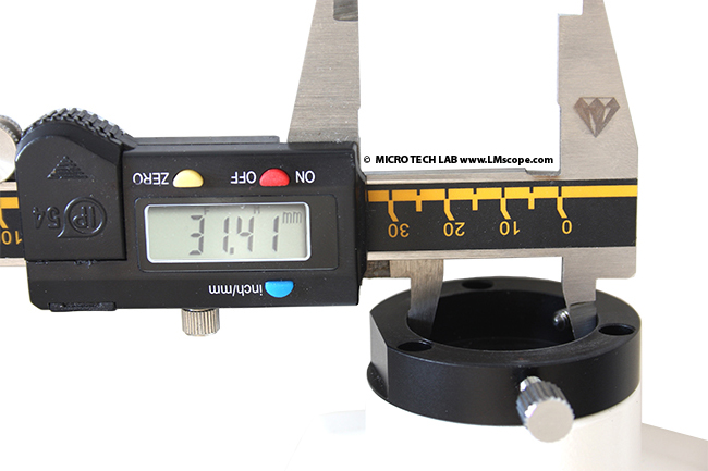Zeiss Primostar 3 adapter solution for photo tube 32mm inner diameter