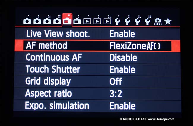 Canon DSLR Zeitlimitierung Live View Modus Canon