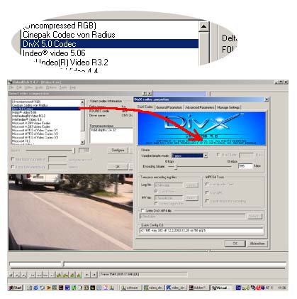 Schritte fr die Komprimierung mit Virtual Dub