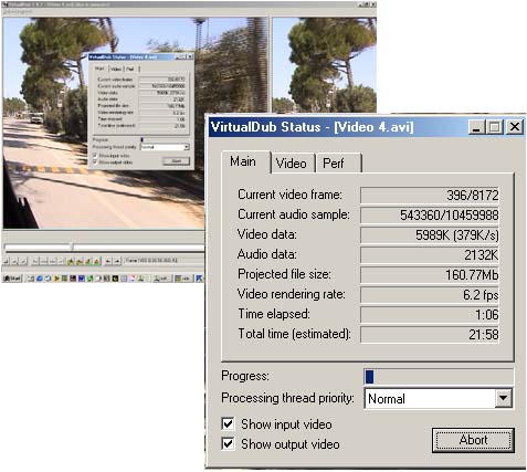 VirtualDub Status