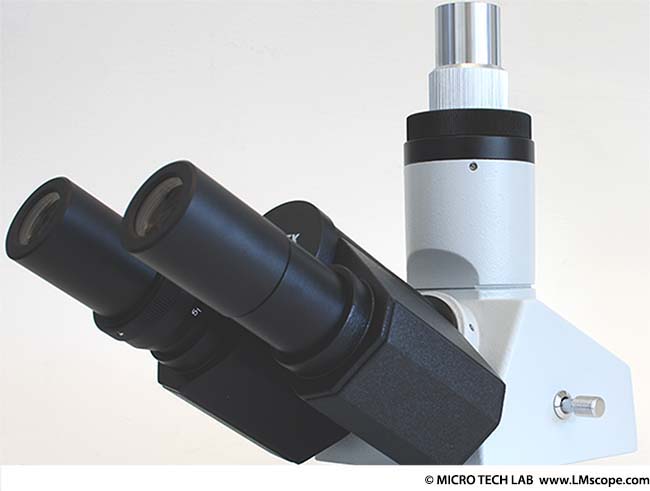 Euromex Novex B microscope original phototube for fitting with a camera by LM digital adapters