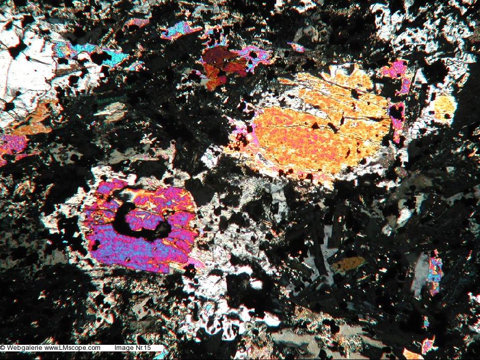 Rock thin section
