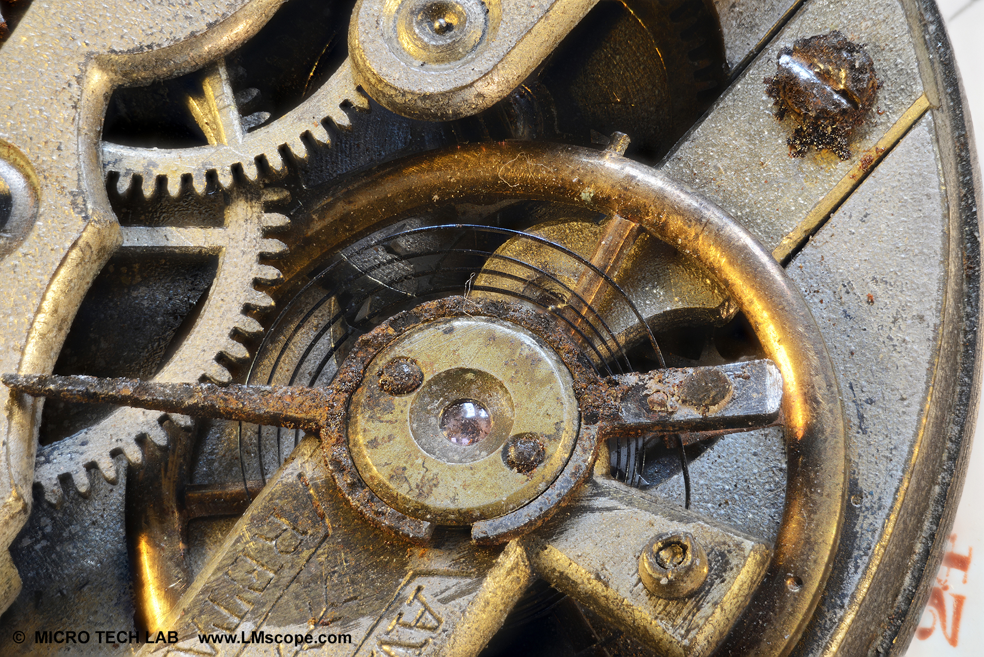 Old, mechanical clockwork