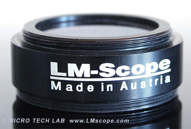 Vorsatzlinse LM Macro 40, LM Macro 80 mit M37 Gewinde