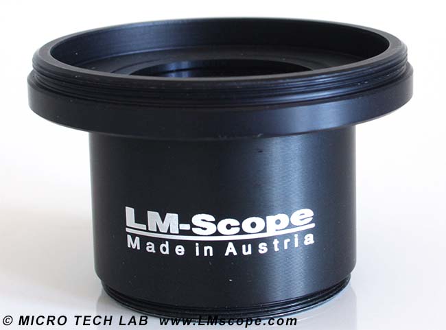 Step Down Ring für Montage am Objektiv LM Macro Lens