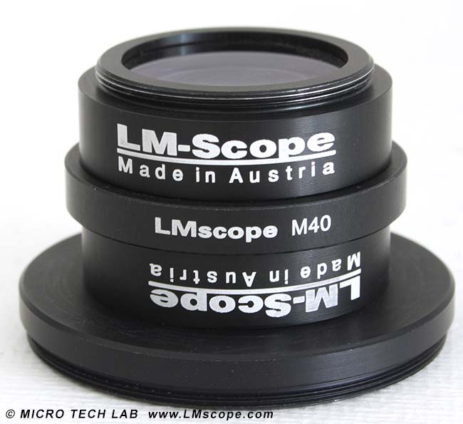 LM macro lens for mobile use