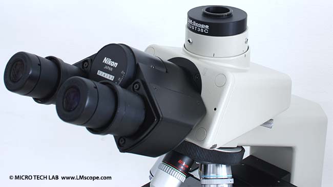 Nikon Alphaphot 2 microscope and TUST38C lmscope