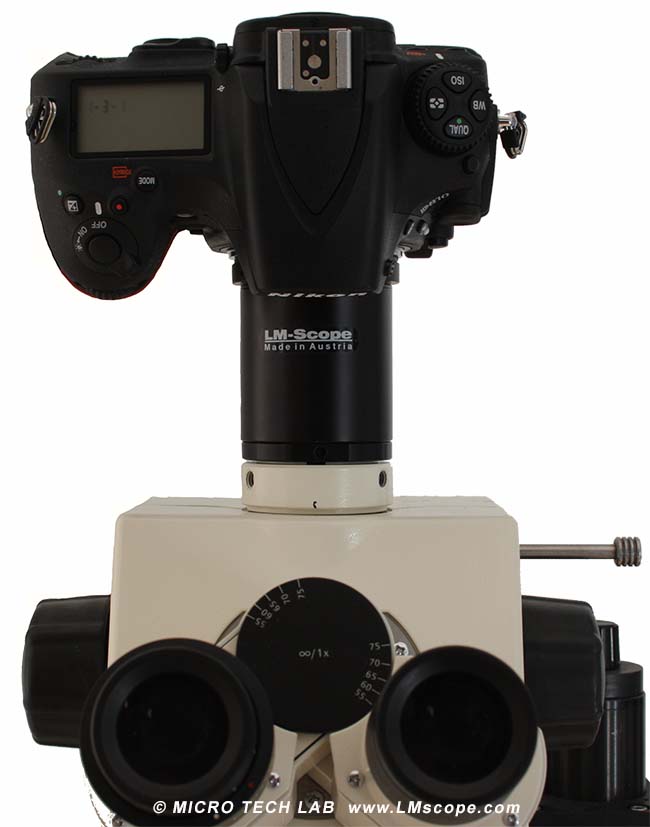 Nikon D810 Zeiss Mikroskop Adapter