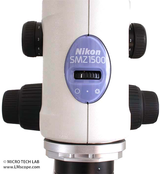 diafragma de abertura Nikon SMZ 1500