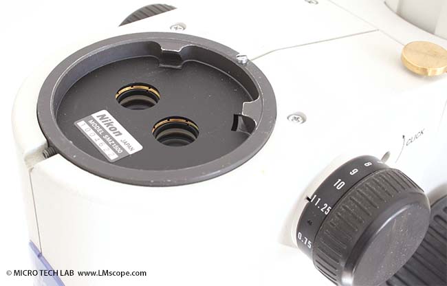 Strahlenteiler Nikon SMZ1500 Mikroskopie