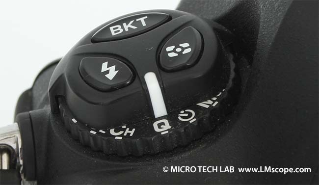 Nikon D4 command dial