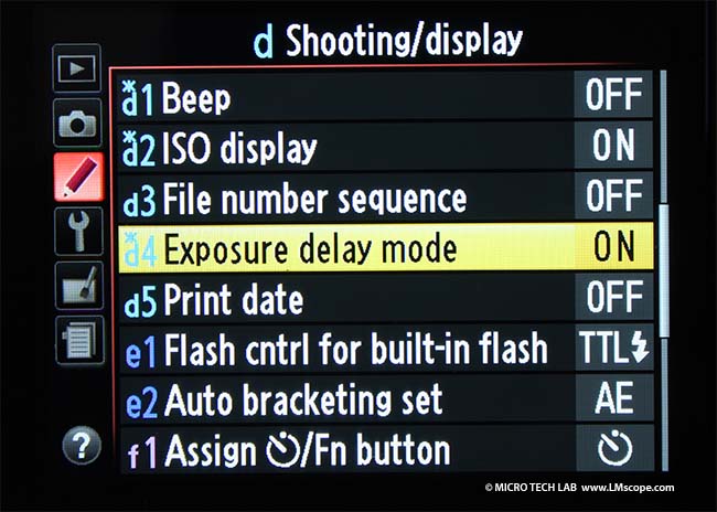 Nikon D5100 DSLR quiet shutter release